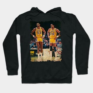 Kareem Abdul Jabbar and Maurice Lucas, 1986 Hoodie